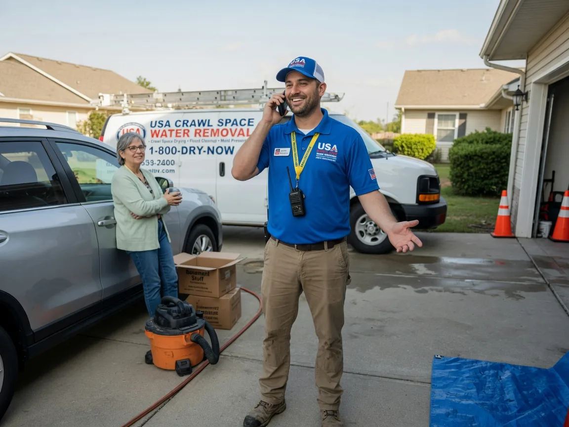 Crawl Space Water Removal New Germany, MN FAQs